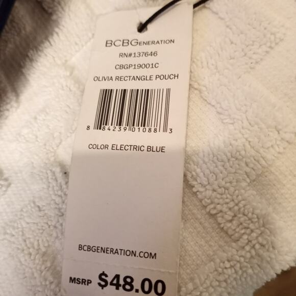 BCBGeneration Olivia Rectangle Pouch NWT - Picture 7 of 7